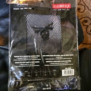 Upgrade black skull fishnet tights One size fits most